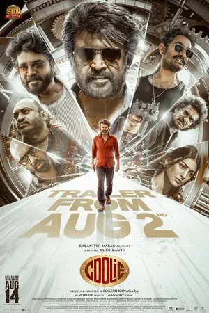 Coolie 2025 Hindi Dual Audio HD Poster Download - filmyfly