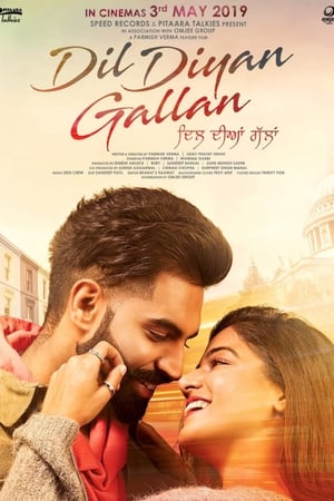 Dil Diyan Gallan (2019) Punjabi Movie [1.1GB] HD Poster Download - filmyfly