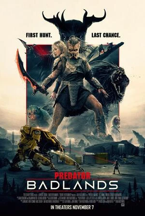 Predator: Badlands 2025 English Audio HD Poster Download - filmyfly