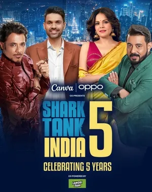 Shark Tank India Season 5 2026 Hindi Audio [EP - 51 Added] HD Poster Download - filmyfly