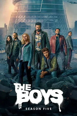 The Boys 2026 Season 5 Hindi - English Audio [EP- 08 Added] HD Poster Download - filmyfly