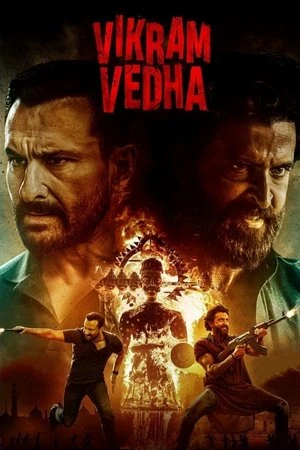 Vikram Vedha 2022 Hindi Dual Audio HD Poster Download - filmyfly